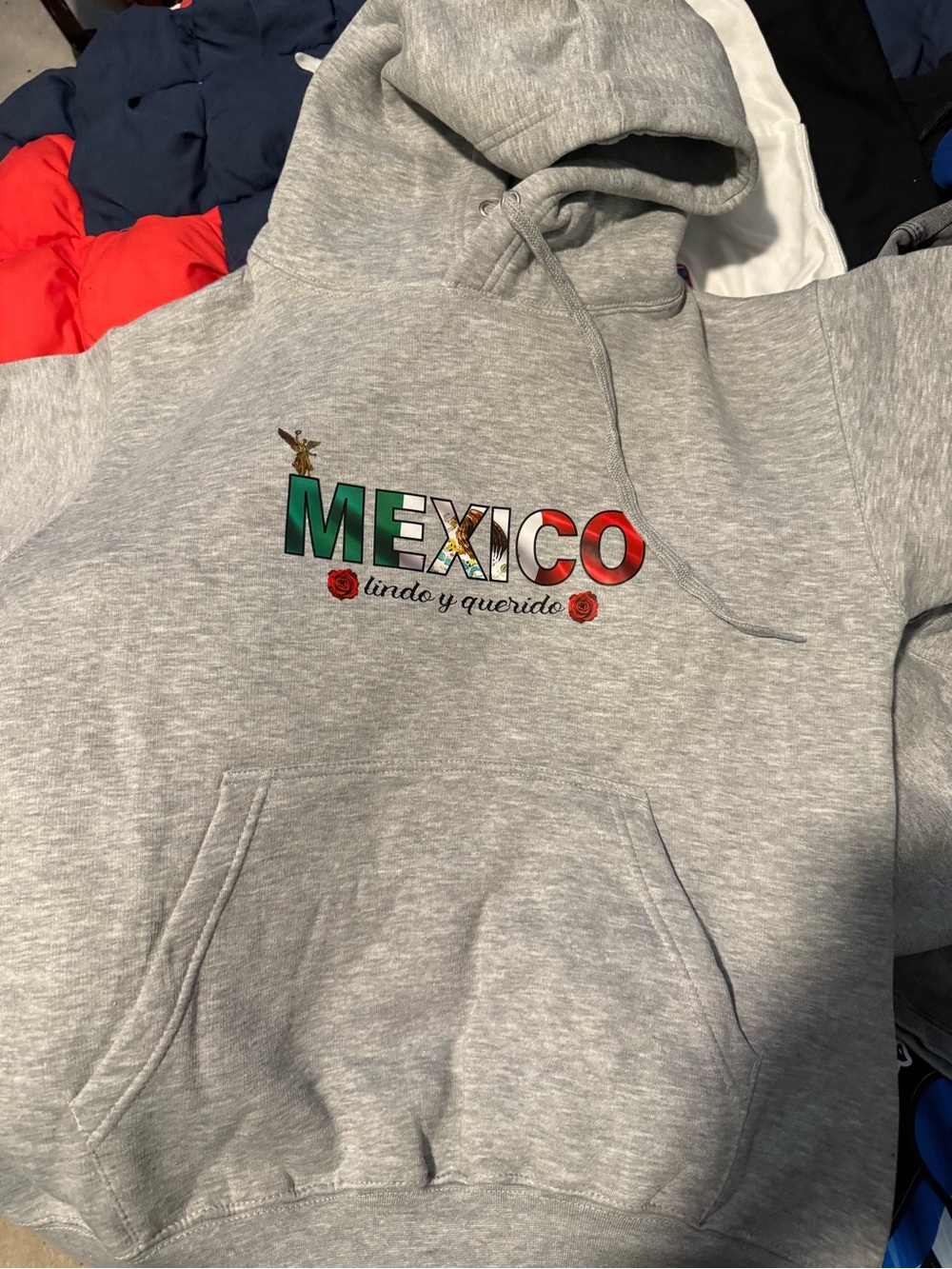 Small Mexico Unisex Adult Hoodie